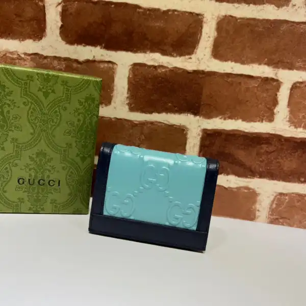 GUCCI GG card case wallet