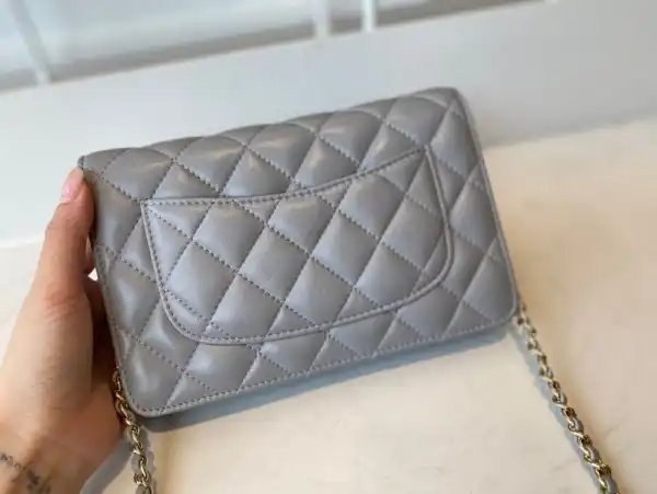 CHANEL CHAIN WALLET LAMBSKIN