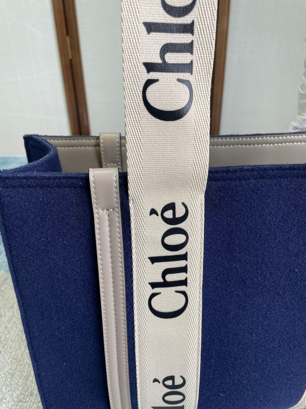 HOT SALE CHLOÉ MEDIUM WOODY TOTE BAG