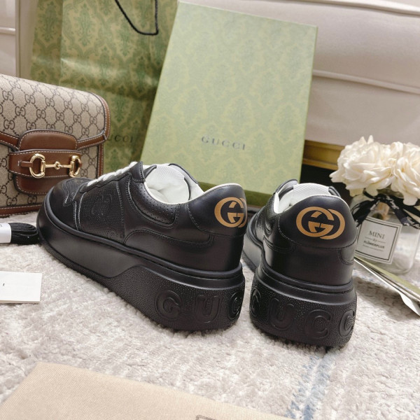 HOT SALE GUCCI GG embossed sneaker