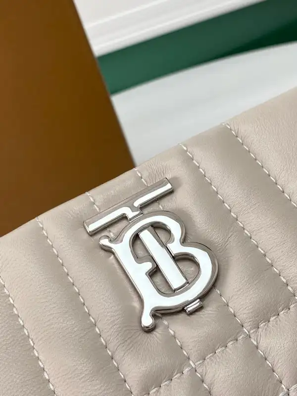 BURBERRY Small Quilted Lambskin Soft Lola Bag