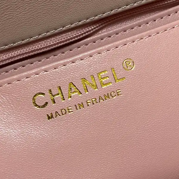 CHANEL MINI FLAP BAG WITH TOP HANDLE