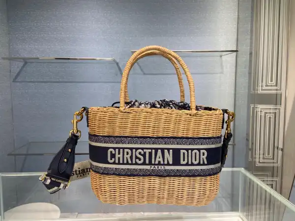 Affordable DIRO WICKER BASKET BAG