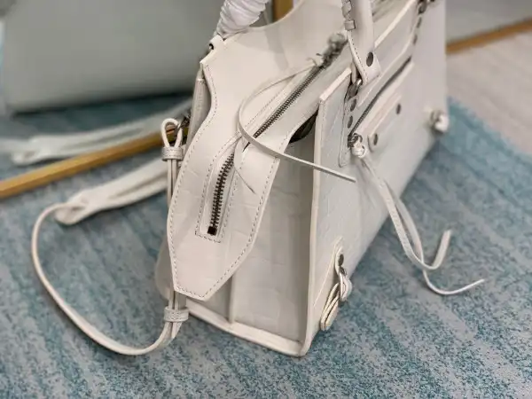 BALENCIAGA NEO CHANELASSIC SMALL TOP HANDLE BAG