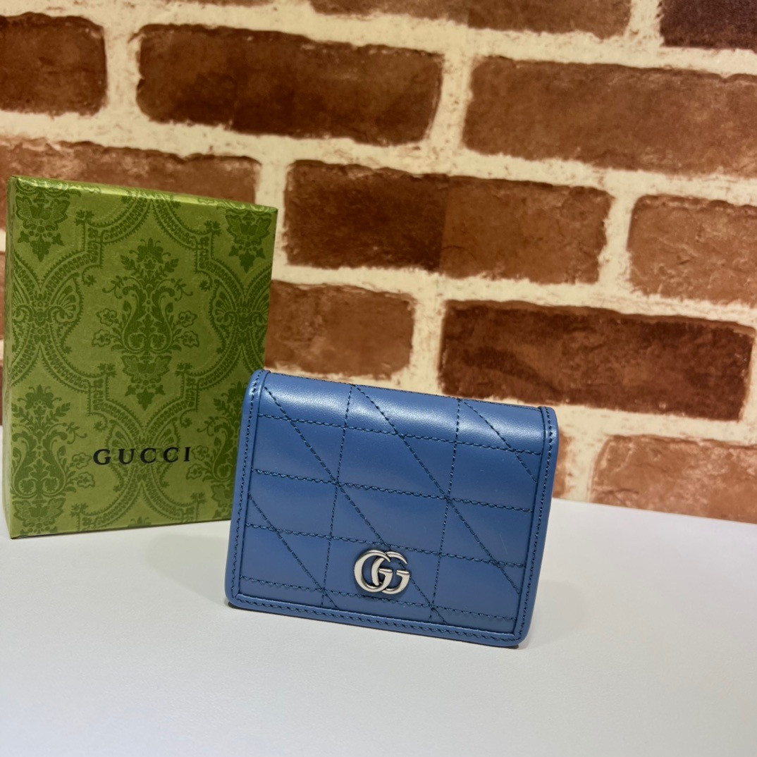 HOT SALE GUCCI GG Marmont card case wallet