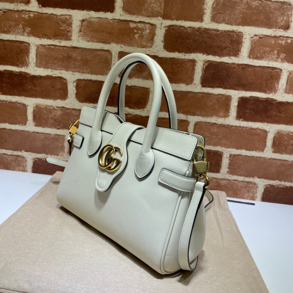 HOT SALE GUCCI Small top handle bag with Double G