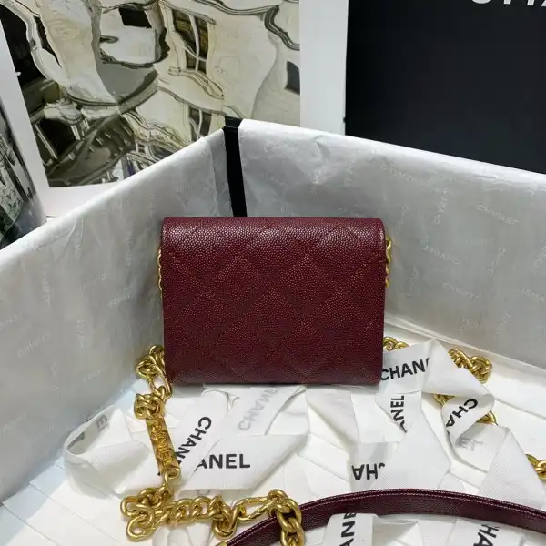 CHANEL CHANELUTCH WITH CHAIN