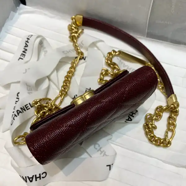 CHANEL CHANELUTCH WITH CHAIN