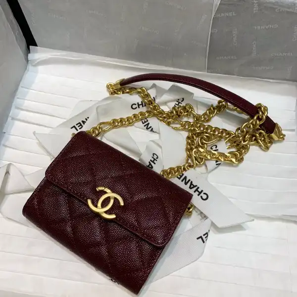 CHANEL CHANELUTCH WITH CHAIN