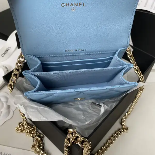 CHANEL CHANELUTCH WITH CHAIN