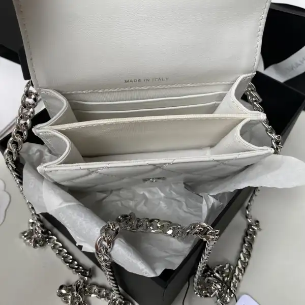 CHANEL CHANELUTCH WITH CHAIN