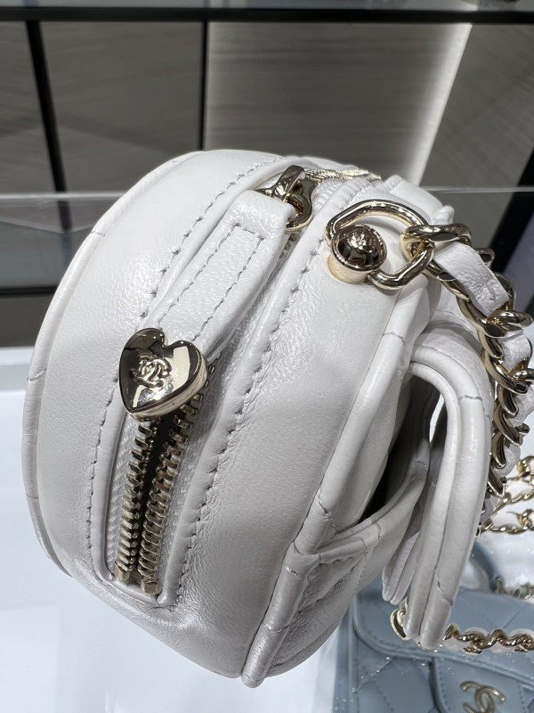 HOT SALE CL HEART CLUTCH WITH CHAIN