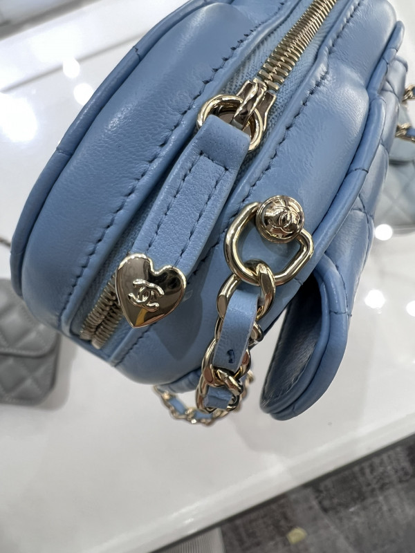 HOT SALE CL HEART CLUTCH WITH CHAIN