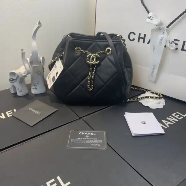 First Bag Ru CHANEL SMALL DRAWSTRING BAG