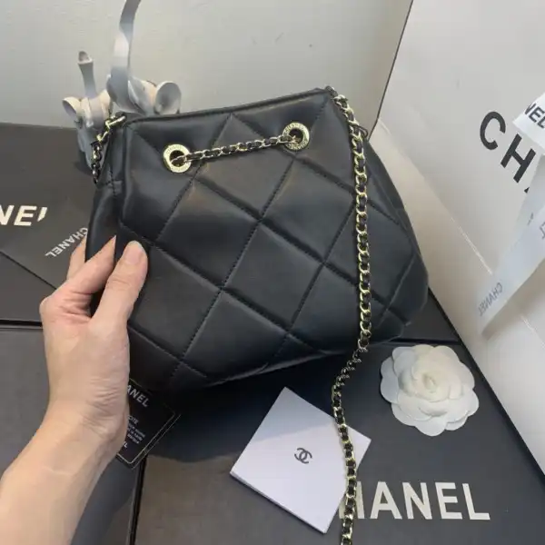 CHANEL SMALL DRAWSTRING BAG