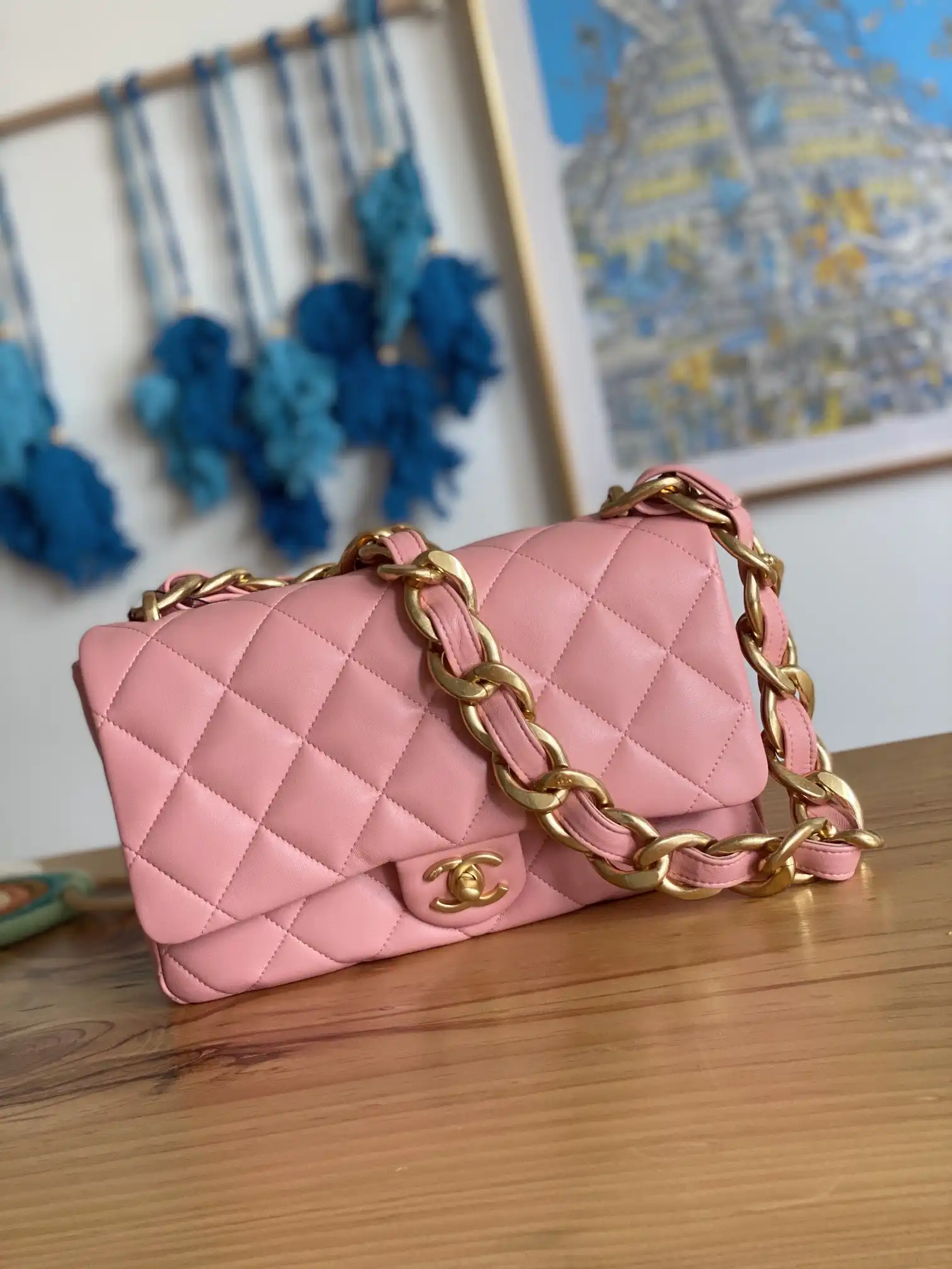 CHANEL LARGE FLAP BAG