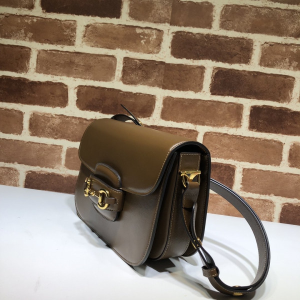 HOT SALE GUCCI 1955 Horsebit shoulder bag