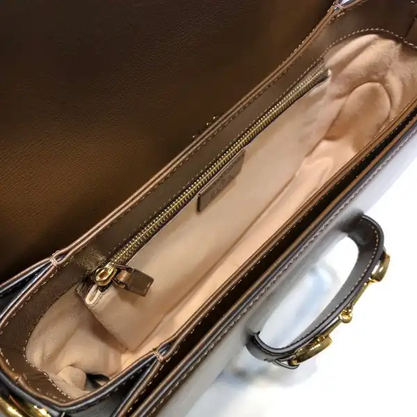 First Bag Ru GUCCI 1955 Horsebit shoulder bag