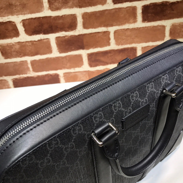 HOT SALE GUCCI GG Black briefcase