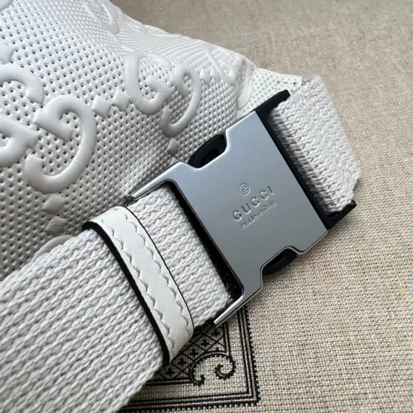 Affordable Gucci GG embossed belt bag