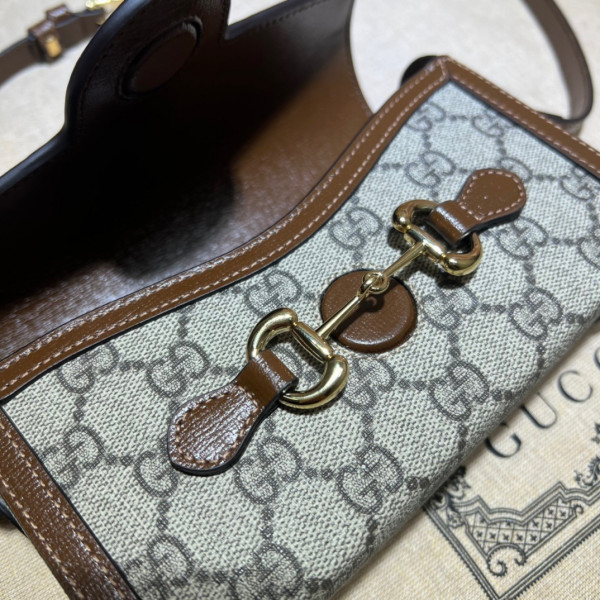 HOT SALE GUCCI Horsebit 1955 mini bag