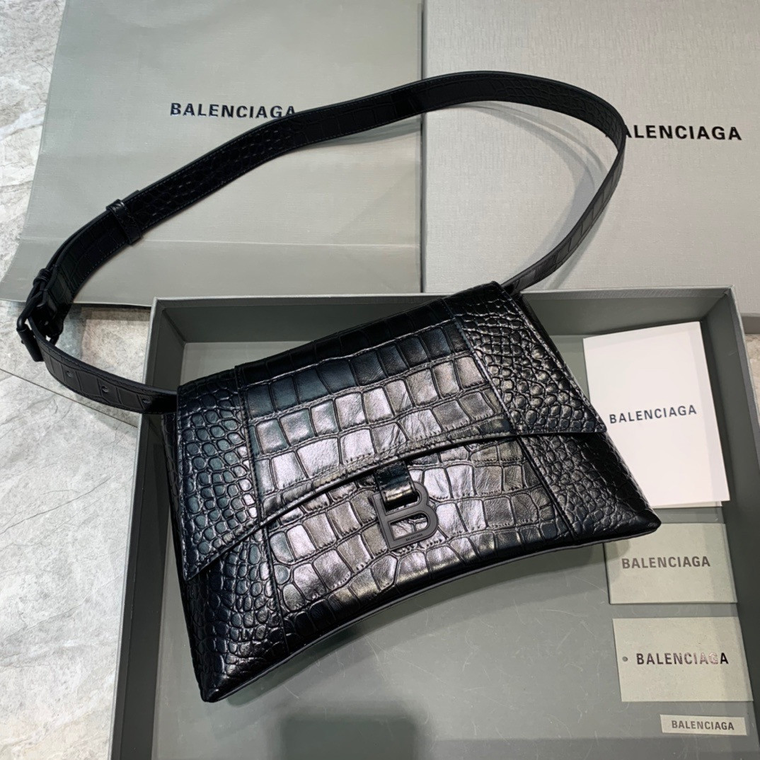 HOT SALE BALENCIAGA DOWNTOWN MEDIUM SHOULDER BAG