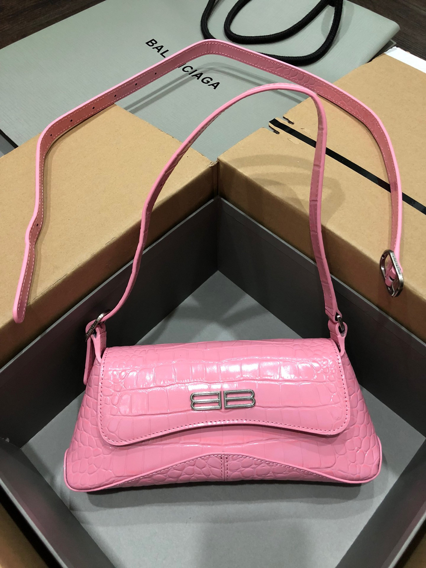 HOT SALE BALENCIAGA XX SMALL FLAP BAG BOX