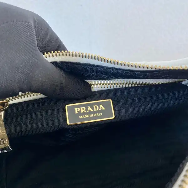 PRADA System nappa leather patchwork bag