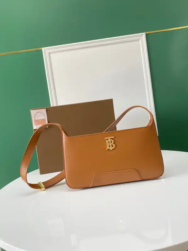 First bag ru BURBERRY Leather TB Shoulder Bag