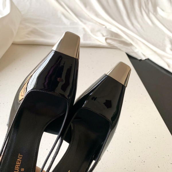 HOT SALE YSL VESPER SLINGBACK PUMPS