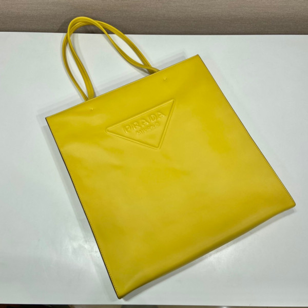 HOT SALE PRADA Leather tote bag