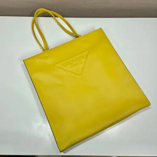 First Bag Ru PRADA Leather tote bag