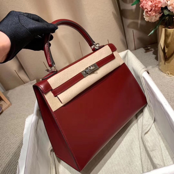 HOT SALE HERMES KELLY 25CM ALL HANDMADE