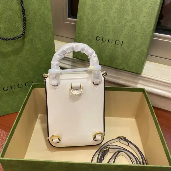 Cheap HOT SALE Gucci Bamboo mini handbag