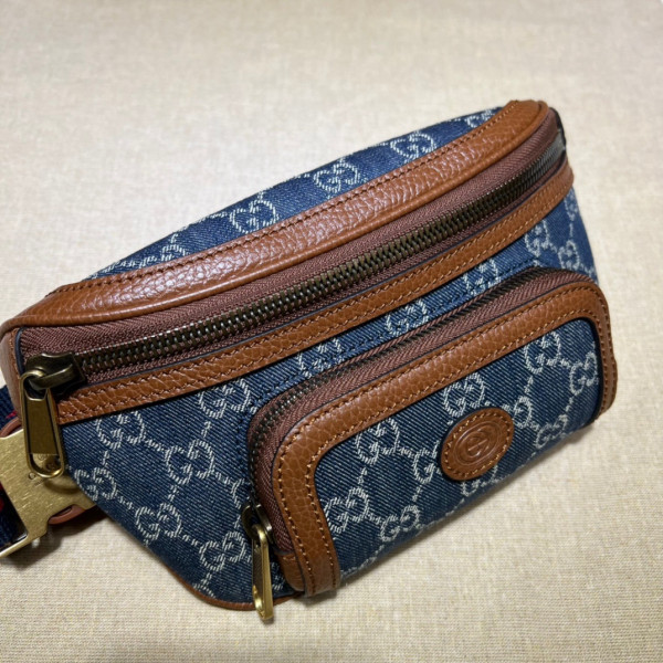 HOT SALE Gucci Belt bag with Interlocking G