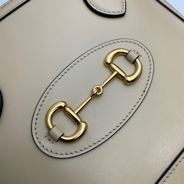 HOT SALE GUCCI 1955 Horsebit small top handle bag