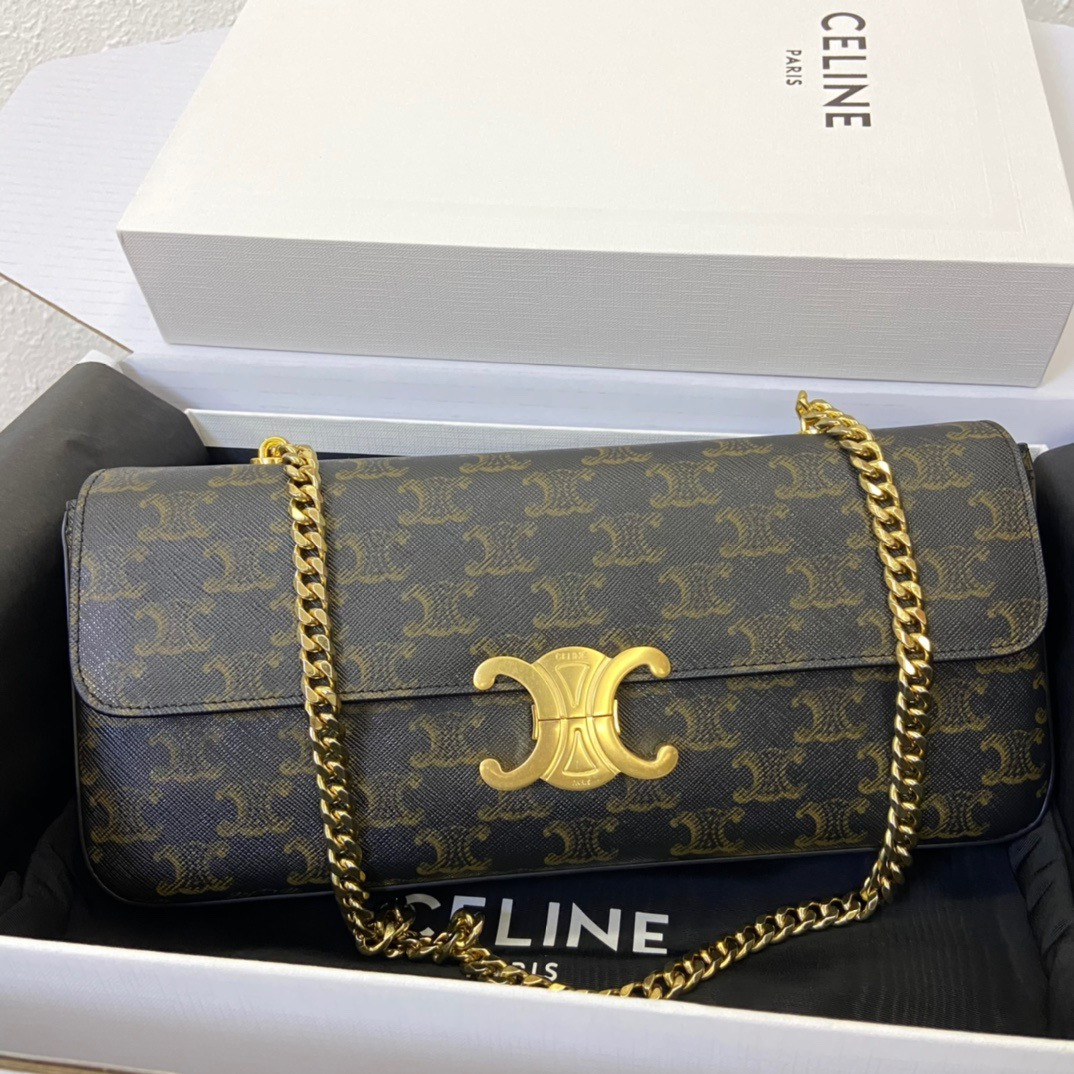 HOT SALE CELIN* CHAIN BAG TRIOMPHE