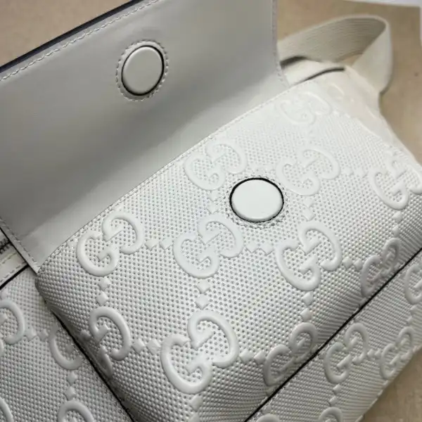 Affordable Gucci GG embossed belt bag