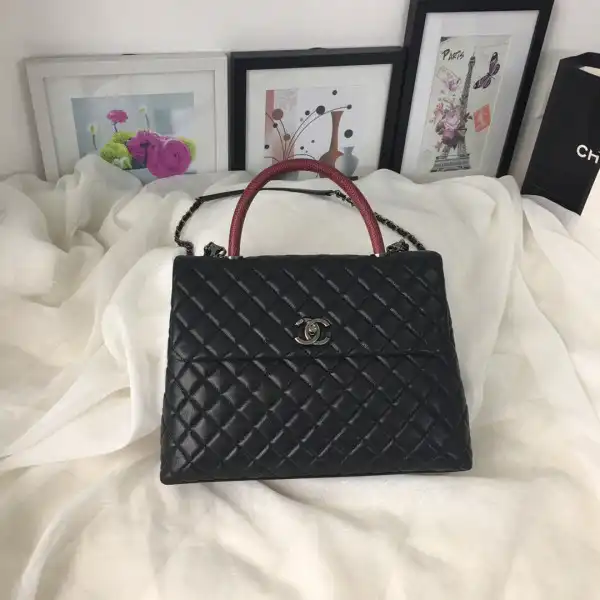 CHANEL TOP HANDLE BAG