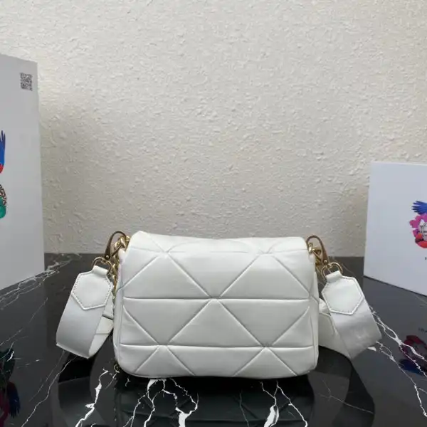 First bag ru PRADA System nappa leather patchwork bag