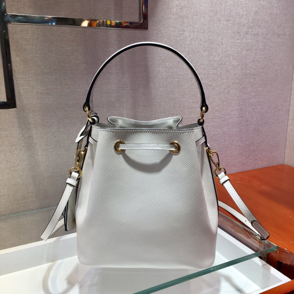 HOT SALE PRADA Saffiano Leather Bucket Bag