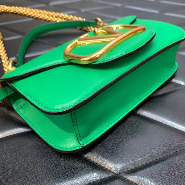 VALENTINO LOCÒ SMALL SHOULDER BAG IN CALFSKIN