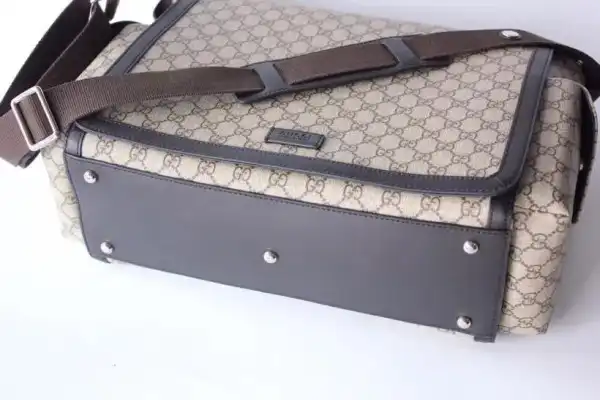 First Bag Ru GUCCI GG Supreme diaper bag