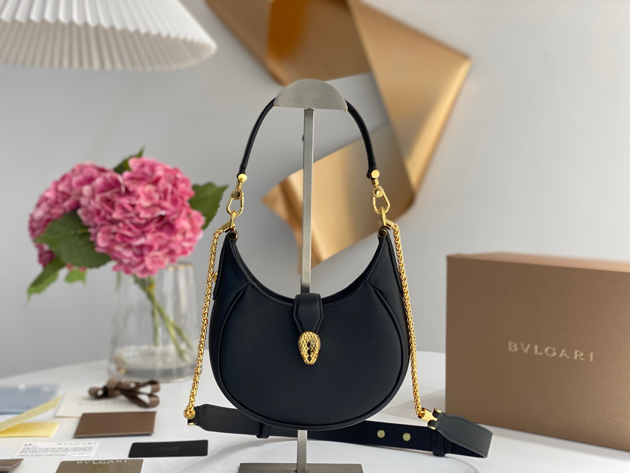 BVLGARI SERPENTI ELLIPSE CROSSBODY BAG