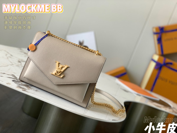 HOT SALE LOUIS VUITTON MYLOCKME CHAIN BAG