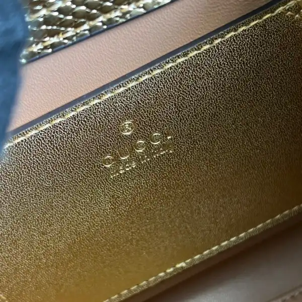 Gucci Diana lizard mini bag