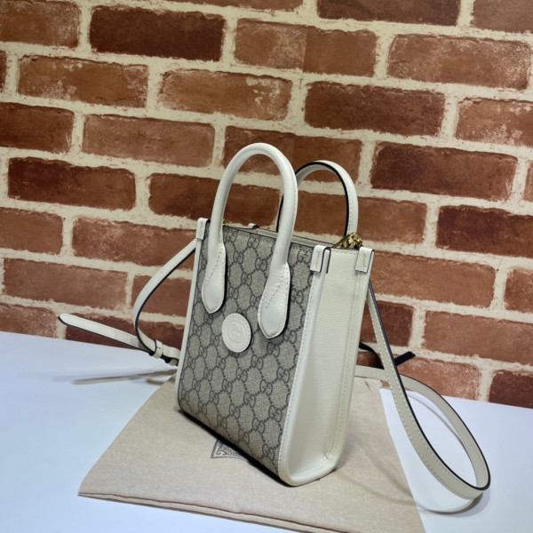 HOT SALE Gucci Mini tote bag with Interlocking G