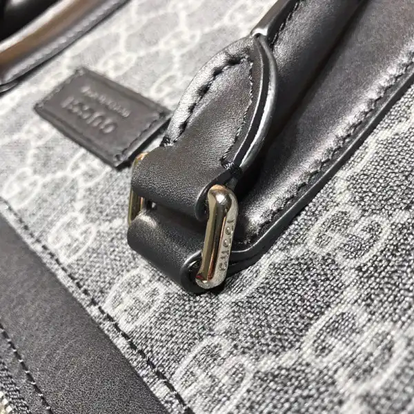 First bag ru GUCCI GG Black briefcase