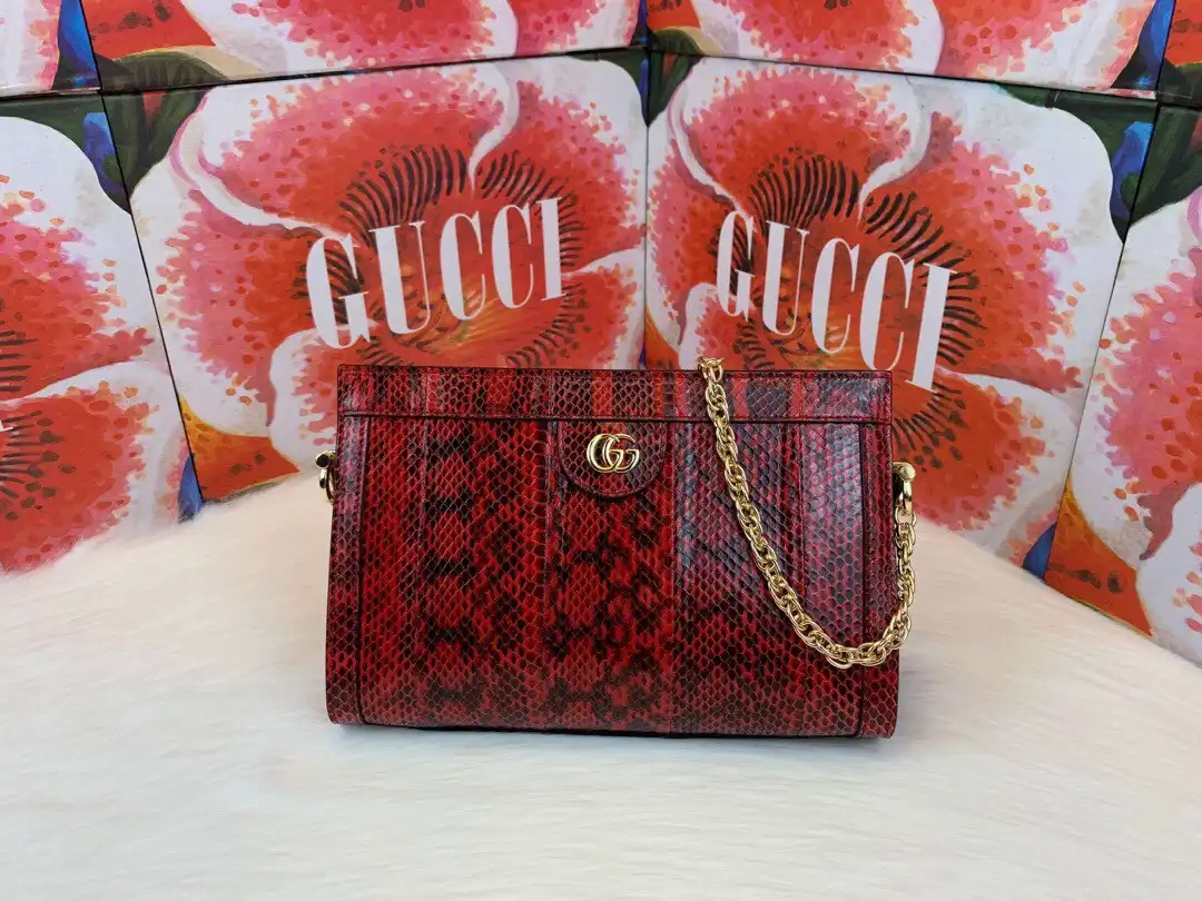 TO GUCCI Ophidia small shoulder bag