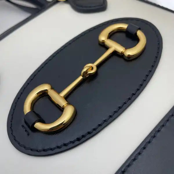 First bag ru Gucci Horsebit 1955 mini top handle bag